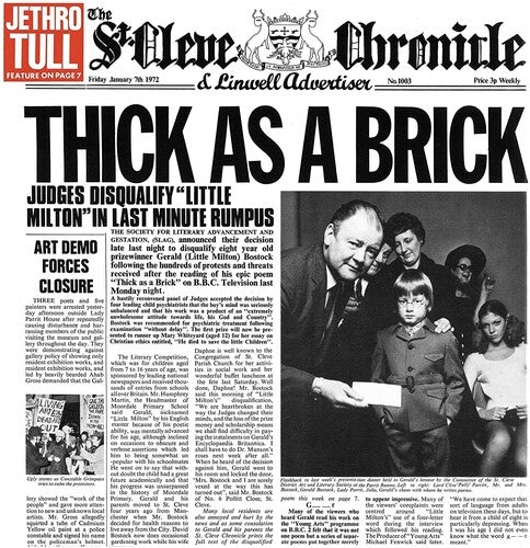 Jethro Tull: Thick As A Brick (40th Anniversary Special Edition)