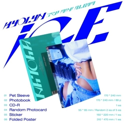 Hyolyn: Ice - incl. Photo Book, 2 Photo Cards, Sticker + Poster