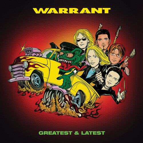 Warrant: Greatest & Latest - Red & Black Splatter