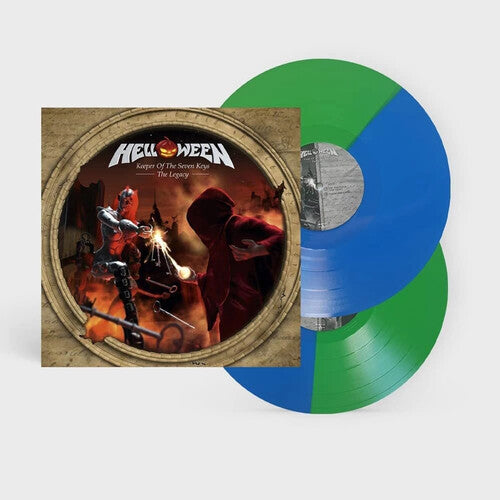 Helloween: Keeper Of The Seven Keys: The Legacy - Ocean Blue & Light Green Bi-Colored Vinyl