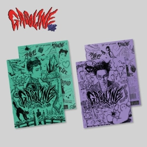 Key: Gasoline - Booklet Version - incl. 96pg Booklet, Postcard, Sticker + Photo Card