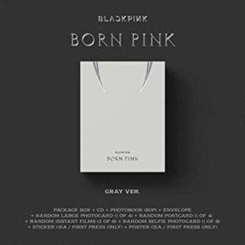 Blackpink: BORN PINK (Standard CD Boxset Version C / GRAY)