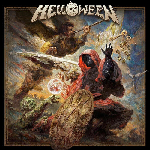 Helloween: Helloween - Transparent with Red & Blue Splatter Colored Vinyl