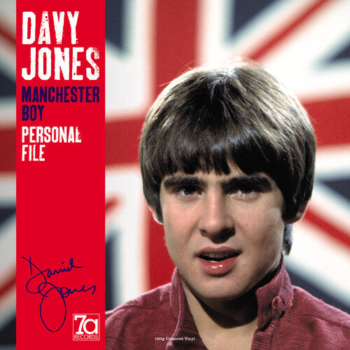 Jones, Davy: Manchester Boy: Personal File - 180gm Black & White Splatter Vinyl
