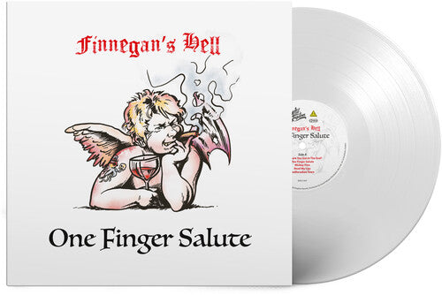 Finnegans Hell: One Finger Salute - White