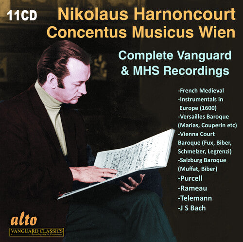 Harnoncourt, Nikolaus: Concentus Musicus Wien, Complete Vanguard & MHS Recordings