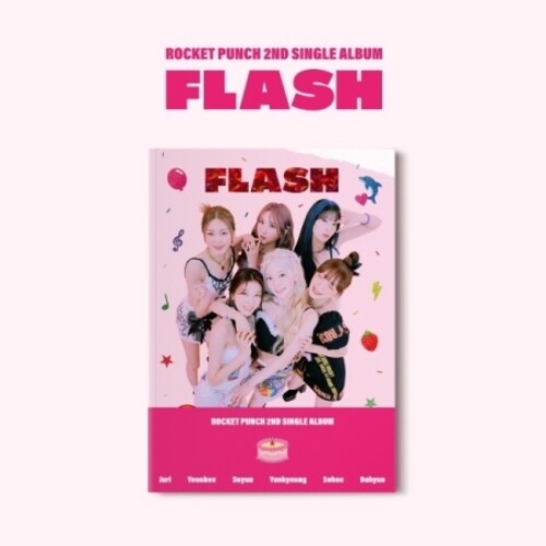 Rocket Punch: Flash - incl. Book Band, Photo Book, Photo Card, Sticker + Message Card