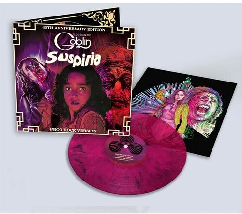 Simonetti, Claudio / Goblin: Suspiria: 45th Anniversary (Original Soundtrack) - Limited Magenta Marble Colored Vinyl with Insert