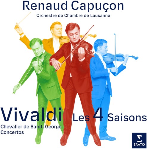 Capucon, Renaud: Vivaldi: The Four Seasons Chevalier de Saint-Georges: Violin Concertos
