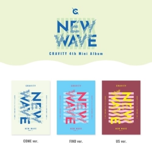 Cravity: New Wave - incl. 92pg Photo Book, Photocard + Unit Photocard