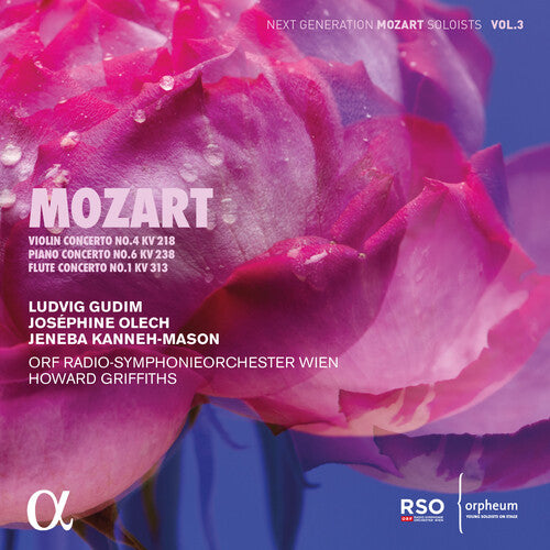 Mozart / Gudim, Ludvig / Kanneh-Mason, Jeneba: Mozart: Violin Concerto No. 4 KV 218 Piano Concerto No. 6 KV 238 Flute