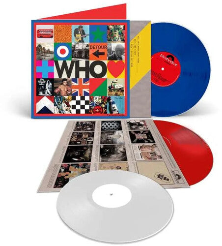 Who: Who - Deluxe Edition includes 2LP's on Red & Blue Colored Vinyl with Bonus 10-Inch