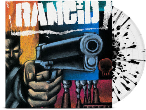 Rancid: Rancid - 93 - Anniversary Edition - White w/Black Splatter