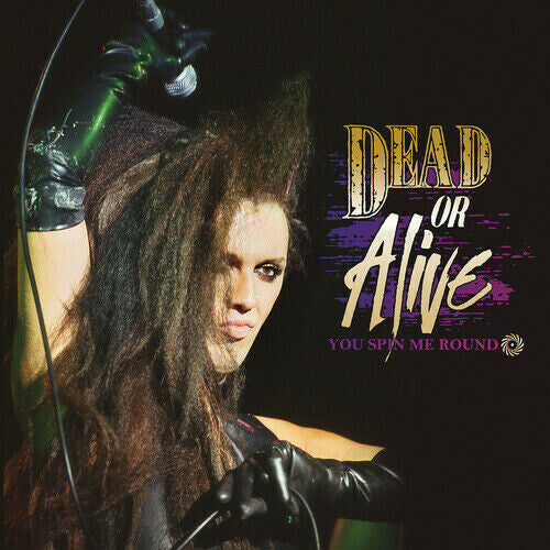 Dead or Alive: You Spin Me Round - Purple/black Splatter