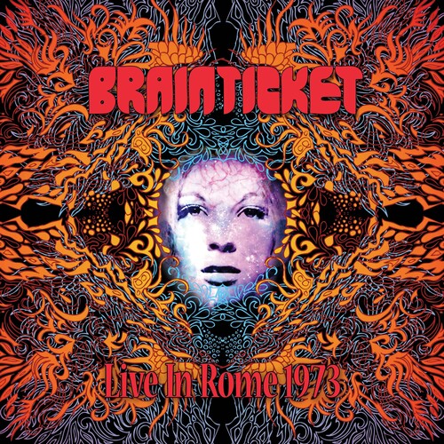 Brainticket: Live In Rome 1973 - Red/yellow Splatter
