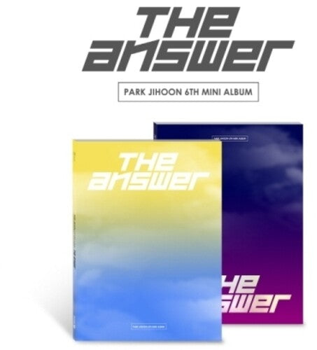 Park Ji Hoon: Answer - Random Cover - incl. 64pg Photo Book, Photocard, Answer Photocard, Triangle Postcard + A4 Folded Poster