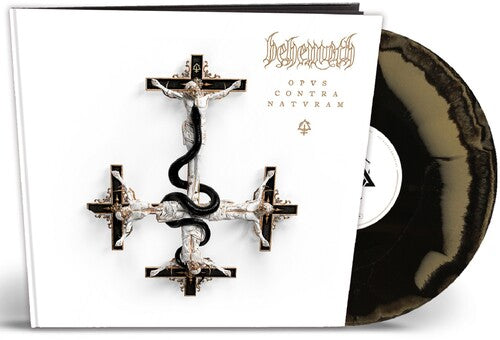 Behemoth: Opvs Contra Natvram - Vinyl Earbook, Corona Gold/Black