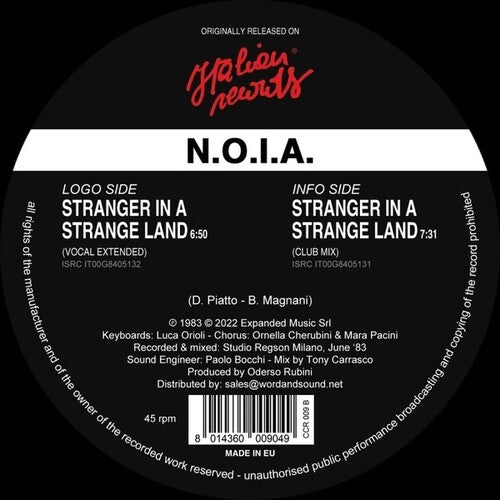 N.O.I.a.: Stranger In A Strange Land