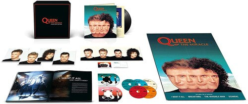 Queen: The Miracle (Collector’s Edition Box Set) [5 CD/LP/Blu-ray/DVD]