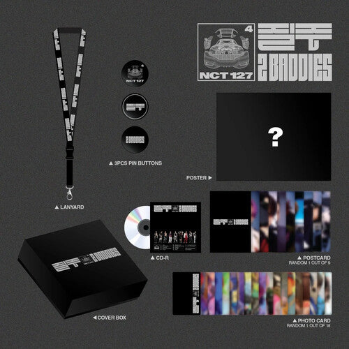NCT 127: 2 Baddies - Lanyard + Button Deluxe Edition