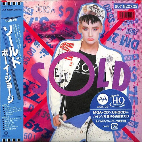 Boy George: Sold - UHQCD-MQA-CD / Paper Sleeve