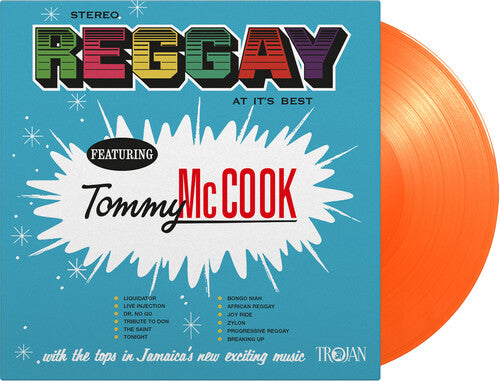 McCook, Tommy: Reggay At It's Best - Limited 180-Gram Orange Colored Vinyl