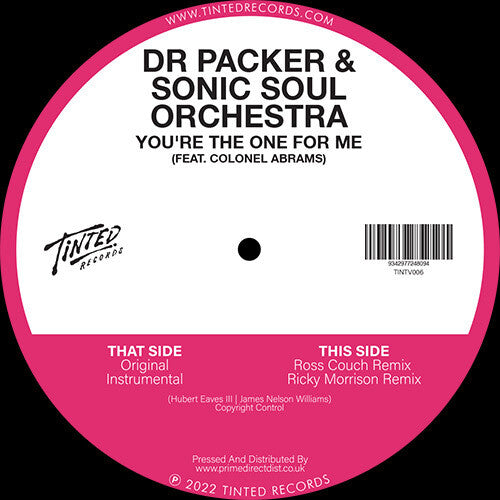 Dr Packer & Sonic Soul Orchestra: You're the One for Me