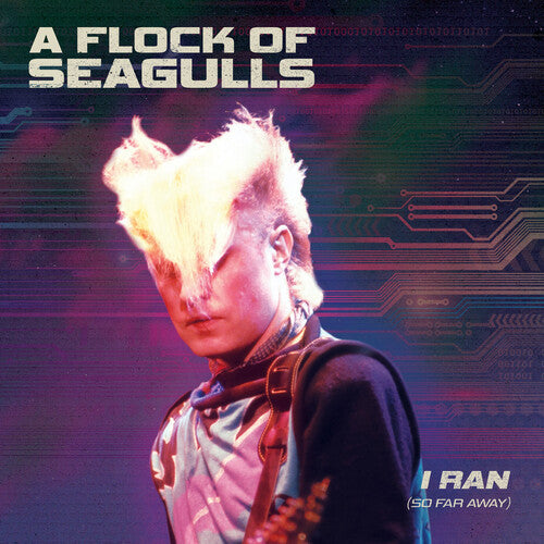 Flock of Seagulls: I Ran - So Far Away - Purple/black Splatter