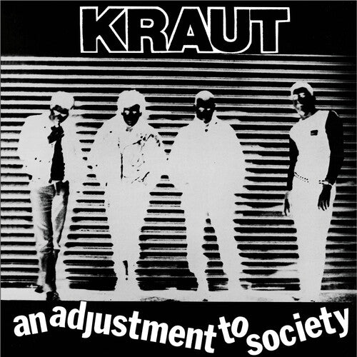 Kraut: An Adjustment To Society - Black/white Splatter