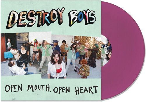 Destroy Boys: Open Mouth, Open Heart - Purple