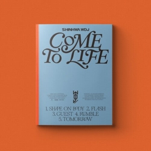 Shinhwa Wdj: Come To Life - incl. 92pg Photobook, 3 Polaroid Photocards + Folded Poster