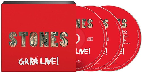 Rolling Stones: GRRR Live!  [2 CD/Blu-ray]