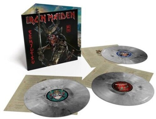 Iron Maiden: Senjutsu - Silver & Black Marble Colored Vinyl