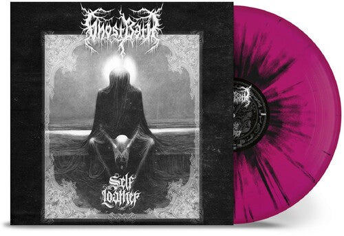 Ghost Bath: Self Loather - Trans-Violet W/ Black Splatter