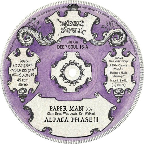 Alpaca Phase III / Dees, Sam: Paper Man / False Alarms