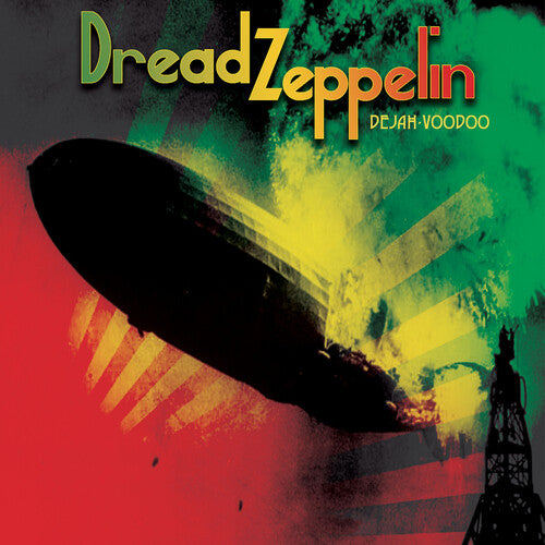 Dread Zeppelin: Dejah-voodoo - Red/green/yellow Splatter