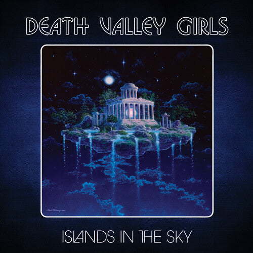 Death Valley Girls: Islands In The Sky - Neon Orange/green Splatter