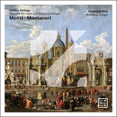 Montanari / Anima & Corpo: Golden Strings  Sonatas for Violin & Basso Continuo