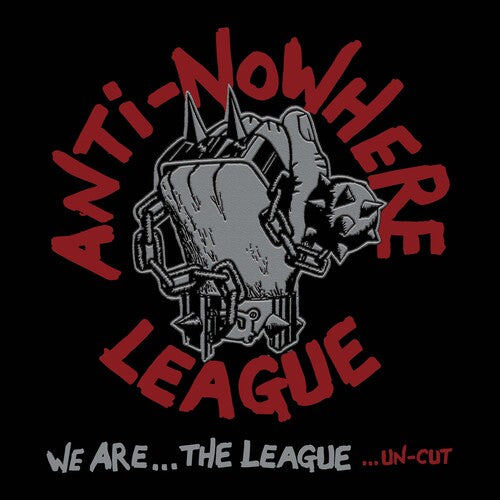 Anti-Nowhere League: We Are The League - Splatter Silver Red