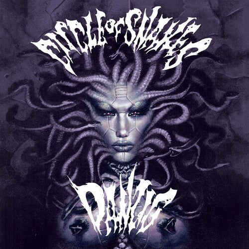 Danzig: Circle Of Snakes - BLACK/WHITE/PURPLE SPLATTER