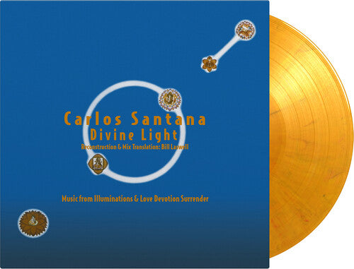 Santana, Carlos: Divine Light: Reconstruction & Mix Translation By Bill Laswell - Limited Gatefold 180-Gram Yellow, Red & Black Marble Colored Vinyl