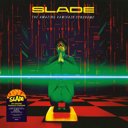 Slade: The Amazing Kamikaze Syndrome (Red and Transparent Orange Splatter Vinyl)