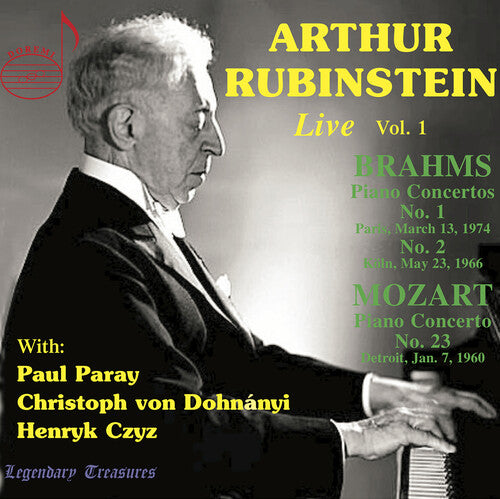 Brahms / Chopin / Mozart: Arthur Rubinstein Live, Vol. 1