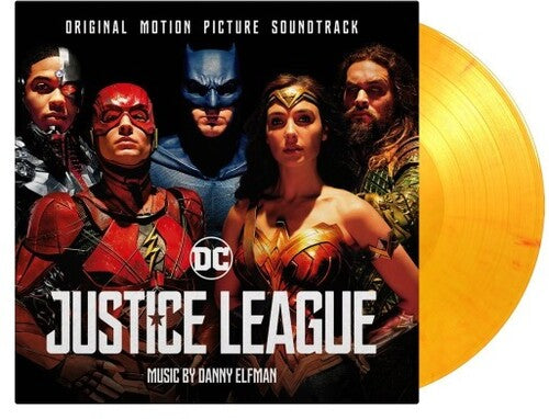 Elfman, Danny: Justice League (Original Soundtrack) - Limited 180-Gram 'Flaming' Orange Colored Vinyl
