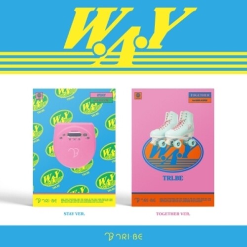 Tri.Be: W.A.Y - Random Cover - 92pg Photobook, 8pg Bonus Book, Tag, 2 x Film Photo, 2 x Photo Cards + Folded Poster