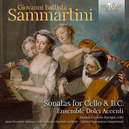 Sammartini / Cernuto / Grendene: Sonatas for Cello & B.C.