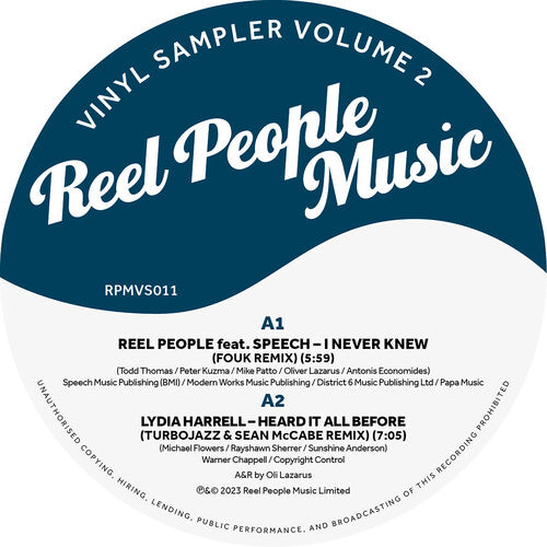 Reel People Music : Vinyl Sampler Vol. 2 / Various: Reel People Music : Vinyl Sampler Vol. 2 (Various Artists)