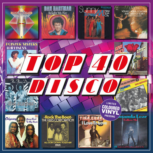 Top 40 Disco / Various: Top 40 Disco / Various - 140-Gram Colored Vinyl