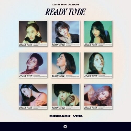 TWICE: Ready To Be (12Th Mini Album) Digipack Ver. - Photobook, CD-R, Folded Poster, Sticker, Mini Poster, Photocard