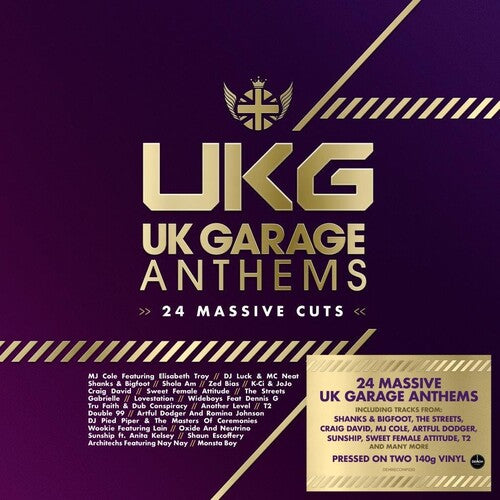 Uk Garage Anthems / Various: UK Garage Anthems / Various - 140-Gram Black Vinyl